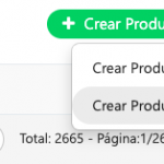 Crear Producto Pack