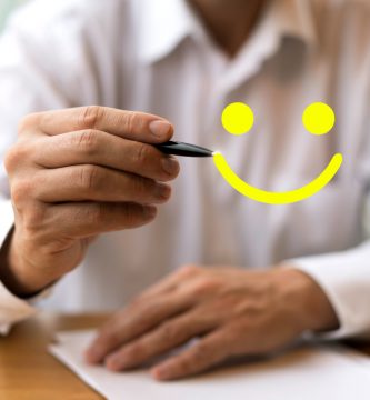 cliente feliz